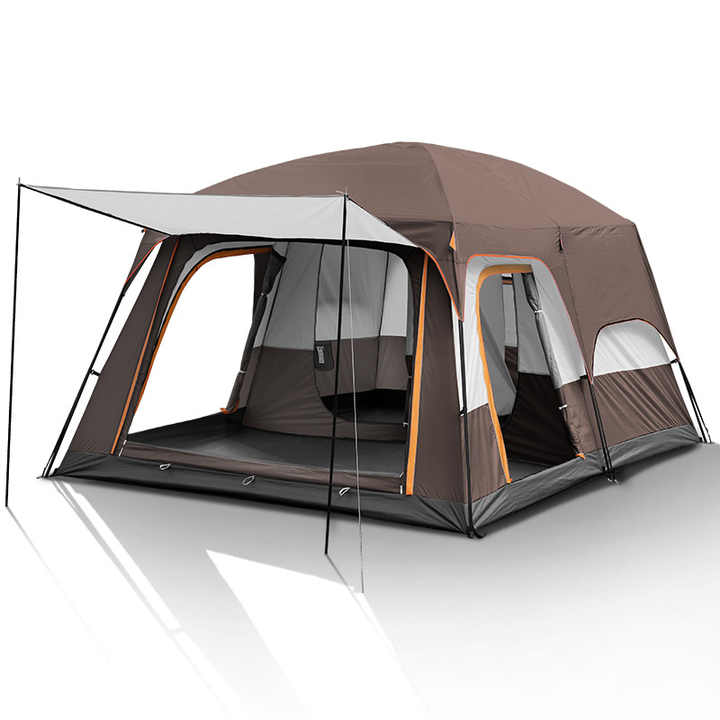 Two Bedroom 5-Person Family Camping Tent – Waterproof, Easy Setup & Ventilated for All Seasons