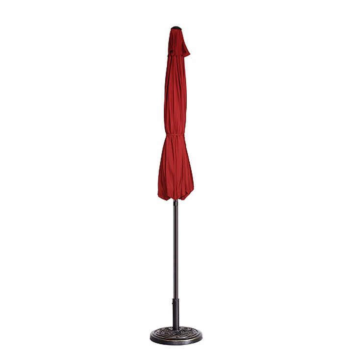 2.7 M Outdoor Garden Sunshade Parasol 7.5FT Steel Patio Umbrella