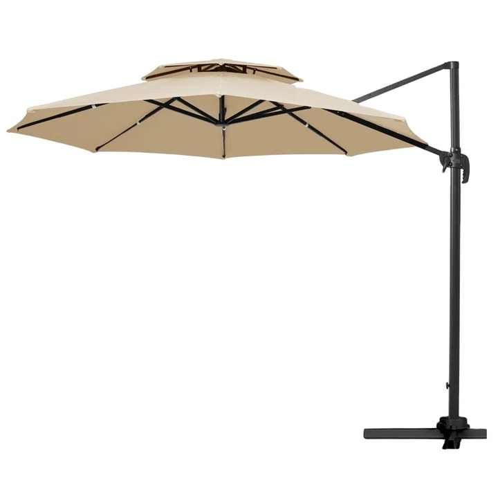 Patio Umbrella ,360 - Degree Rotation 3M
