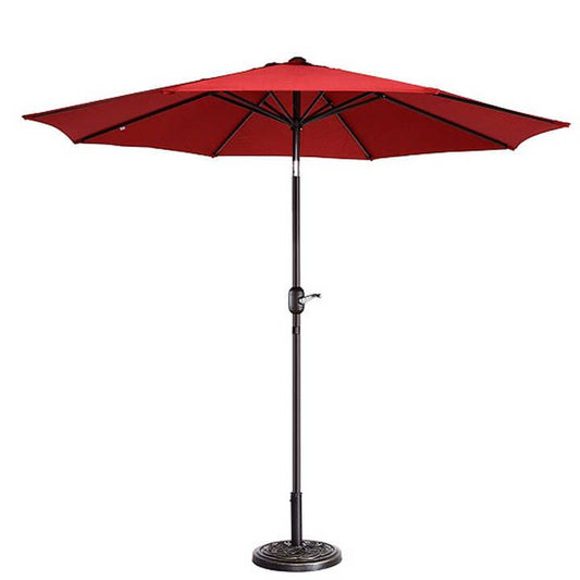 2.7 M Outdoor Garden Sunshade Parasol 7.5FT Steel Patio Umbrella